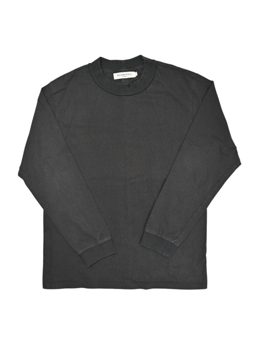 Mr. Completely Long Sleeve T-Shirt in Black
